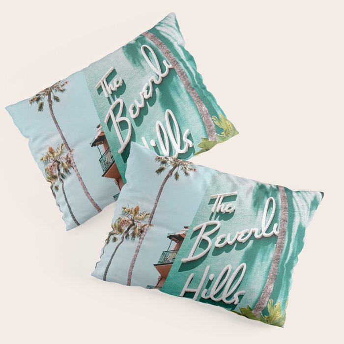 The Beverly Hills Hotel Pillow Sham Gallery Image 1