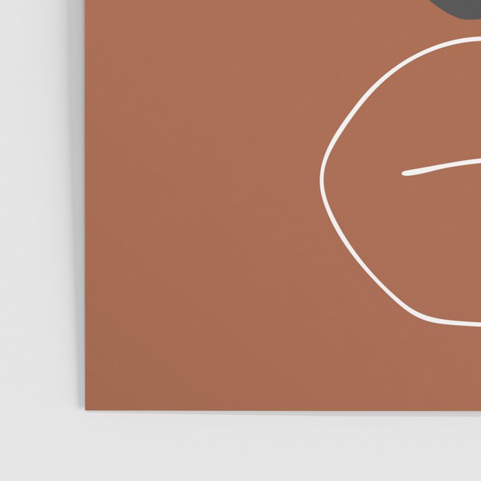 Minimalist Leaf Floral Poster Gallery Image 3