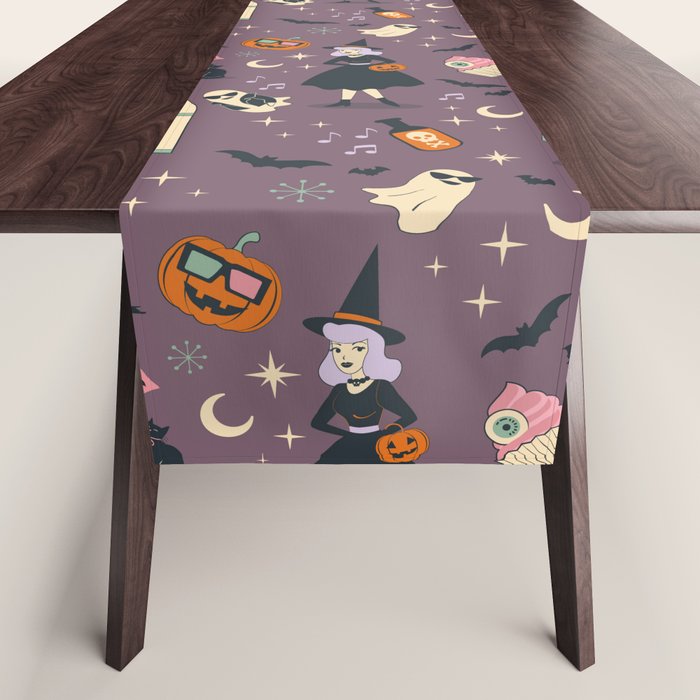 50s Witch Vibes Table Runner Gallery Image 1