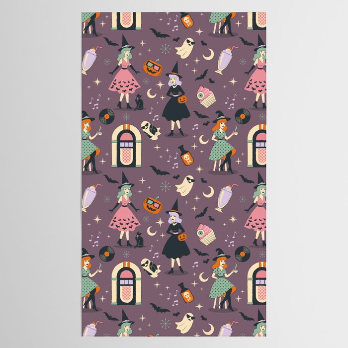 50s Witch Vibes Tablecloth Gallery Image 2