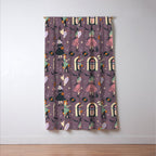 50s Witch Vibes Window Curtain Gallery Image 3
