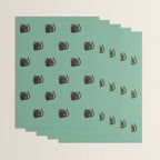 World Domination for Cats (Green) Wrapping Paper Gallery Image 3