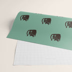 World Domination for Cats (Green) Wrapping Paper Gallery Image 2
