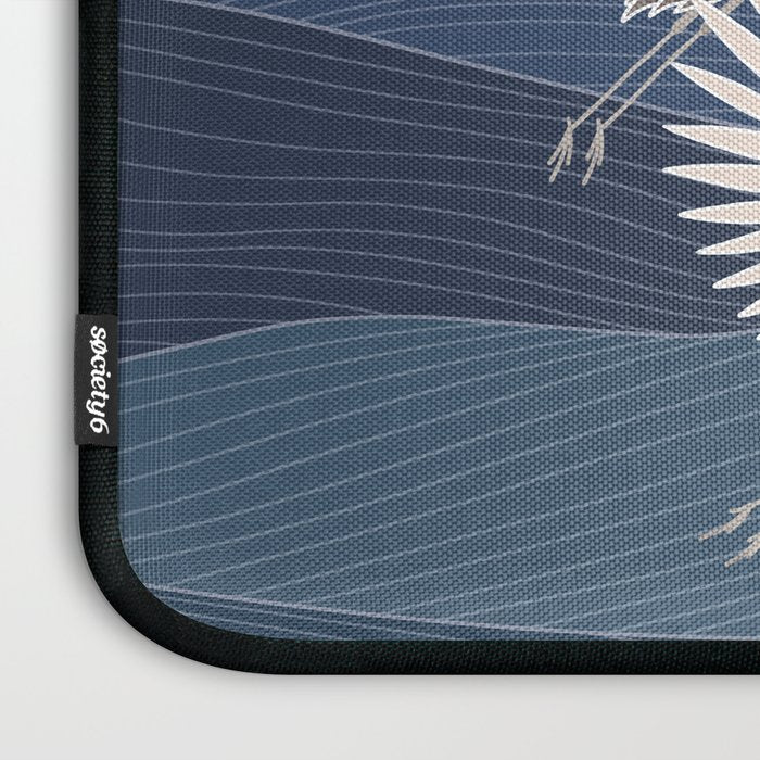 cranes, asian style art Laptop Sleeve Gallery Image 3