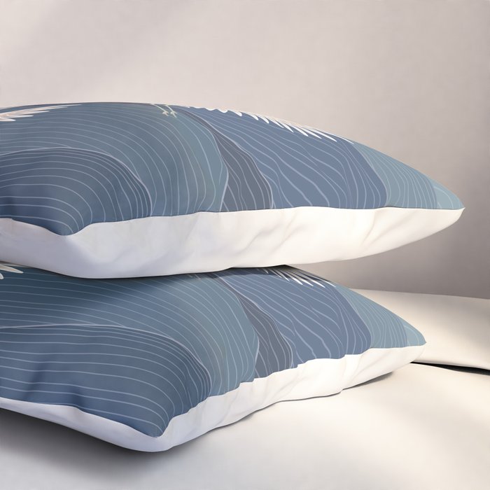 cranes, asian style art Pillow Sham Gallery Image 3