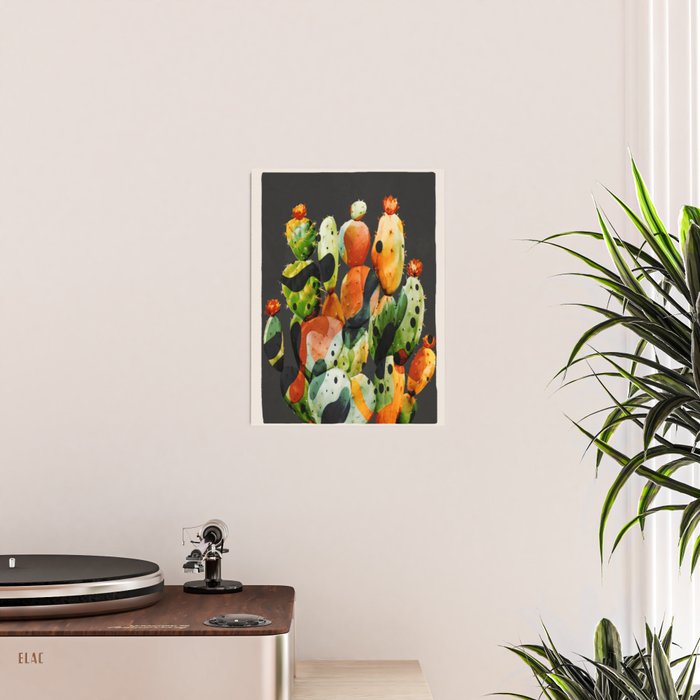 Abstract Modern Cactus 2 Poster Gallery Image 2