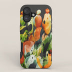 Abstract Modern Cactus 2 iPhone Case Gallery Image 1