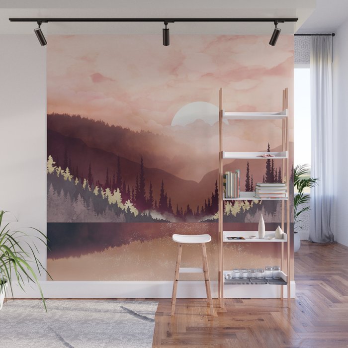 Autumn Reflection Wall Mural Gallery Image 1