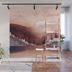 Autumn Reflection Wall Mural Gallery Image 1
