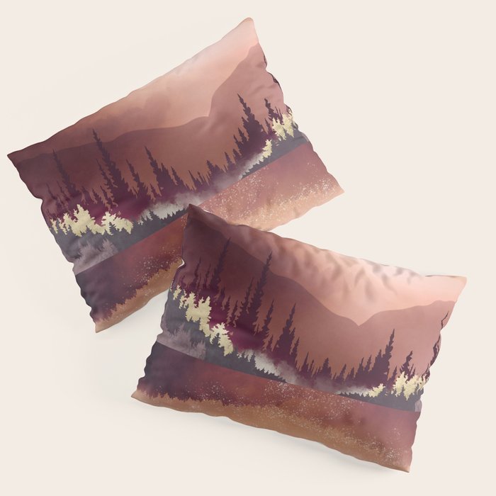 Autumn Reflection Pillow Sham Gallery Image 1