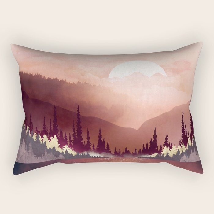 Autumn Reflection Rectangular Pillow Gallery Image 2