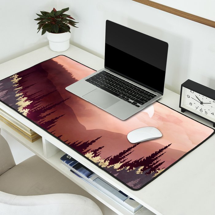 Autumn Reflection Desk Mat Gallery Image 2