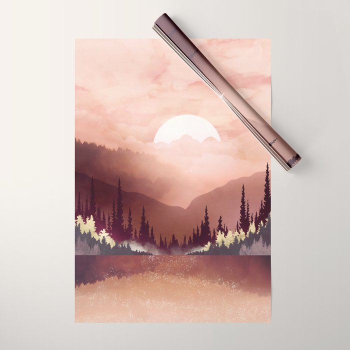 Autumn Reflection Wrapping Paper Gallery Image 1