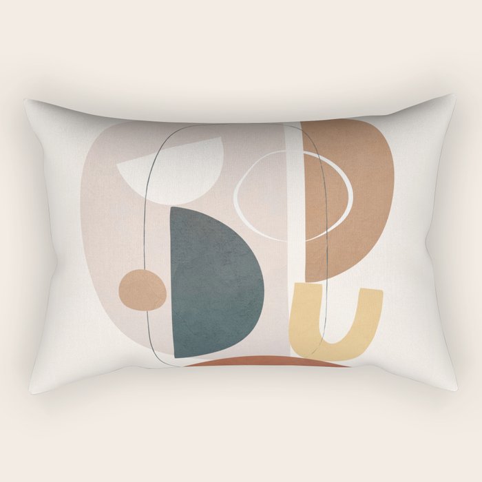 Shape Abstractions 06 Rectangular Pillow Gallery Image 1