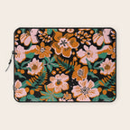 Orange flowers Laptop Sleeve Gallery Image 1
