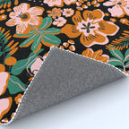 Orange flowers Rug Gallery Image 4