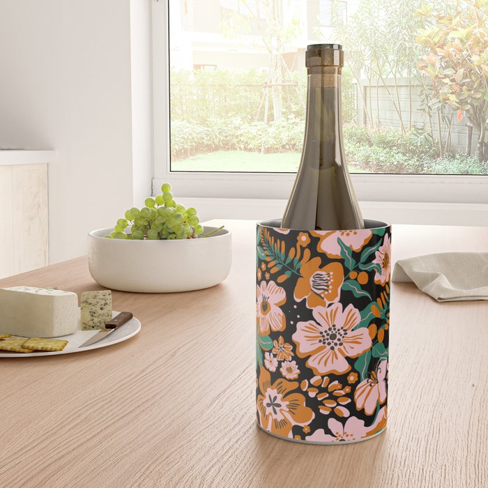 Orange flowers Wine Chiller Gallery Image 4