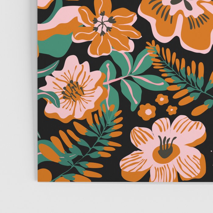Orange flowers Poster Gallery Image 3