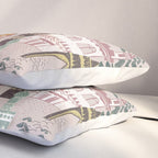 Block print Home pattern earthy colors Pillow Sham Gallery Image 3