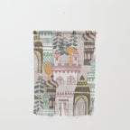 Block print Home pattern earthy colors Wall Hanging Gallery Image 1