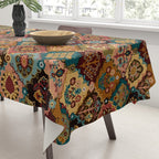 Oriental granny squares Tablecloth Gallery Image 3