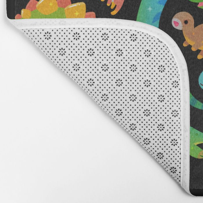 Jurassic baby - dark Bath Mat Gallery Image 2