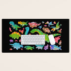 Jurassic baby - dark Desk Mat Gallery Image 1