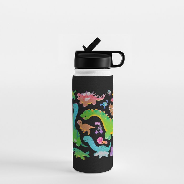 Jurassic baby - dark Water Bottle Gallery Image 1