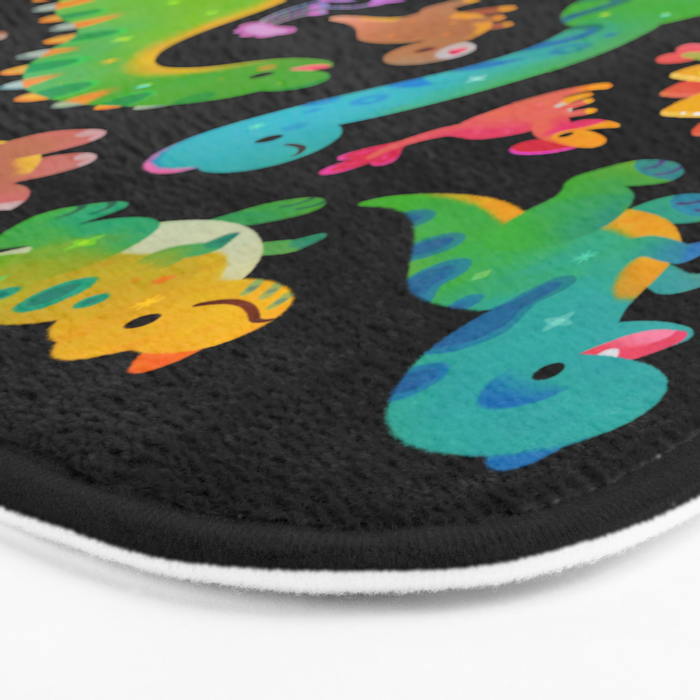 Jurassic baby - dark Bath Mat Gallery Image 3