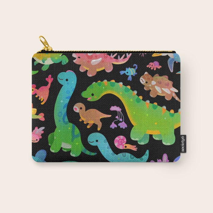 Jurassic baby - dark Carry All Pouch Gallery Image 1