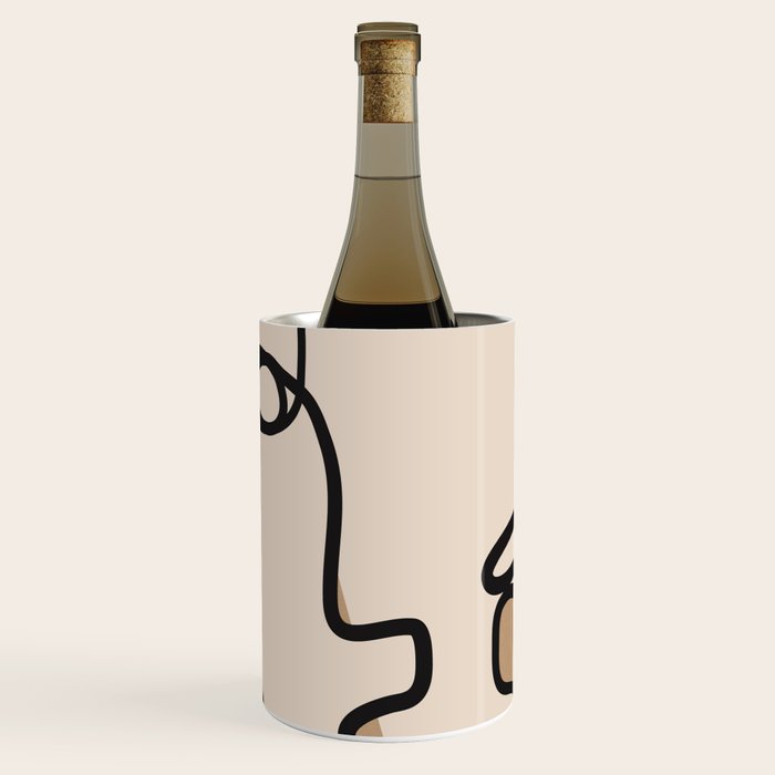 Interwoven Faces 6 Wine Chiller Gallery Image 1