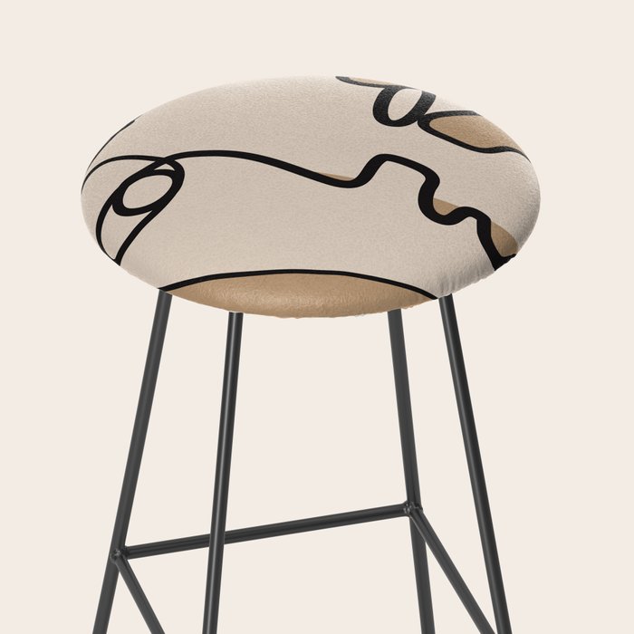 Interwoven Faces 6 Stool Gallery Image 2