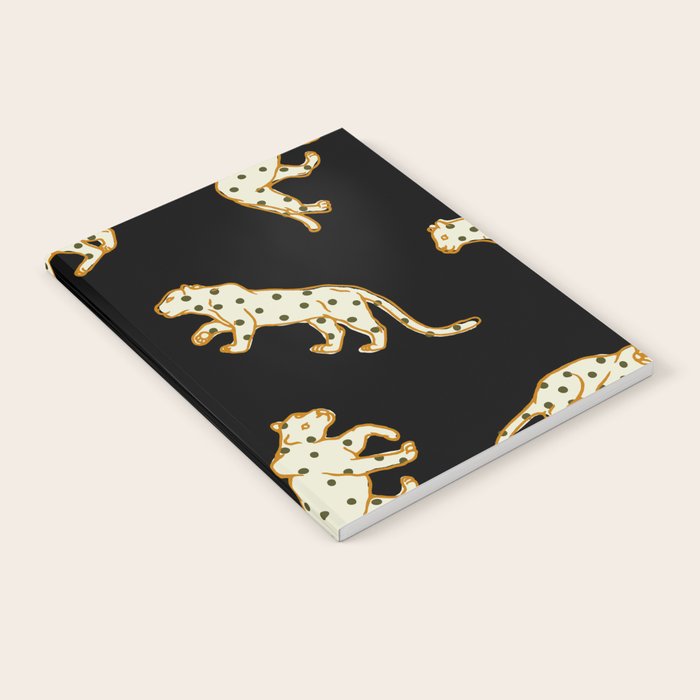 Leopard at Night Notebook Gallery Image 2