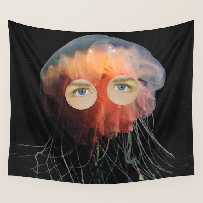 A (very) Jelly Fish Wall Tapestry Gallery Image 4