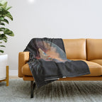 A (very) Jelly Fish Throw Blanket Gallery Image 1