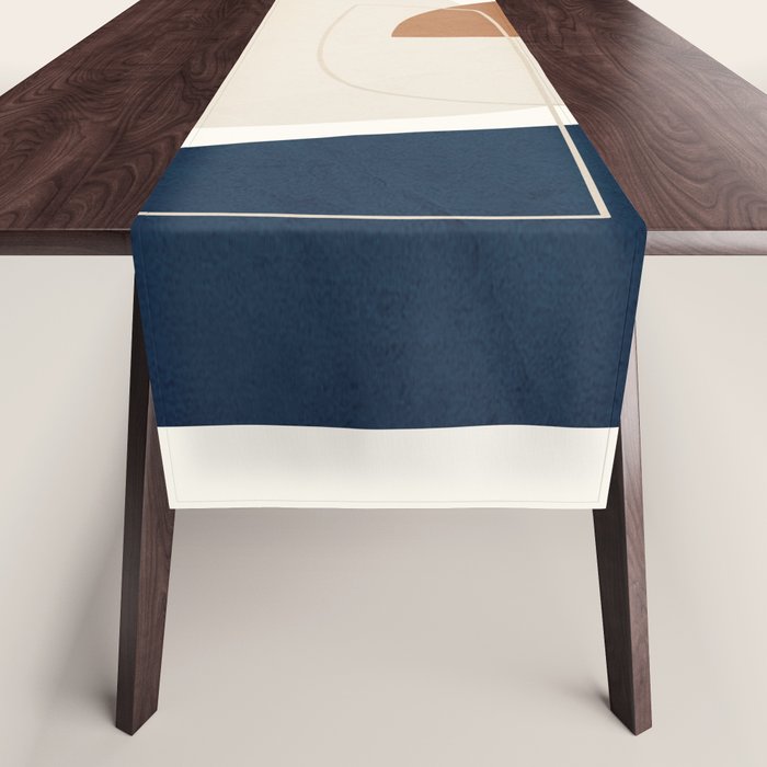 Spiraling Geometry 4 Table Runner Gallery Image 1