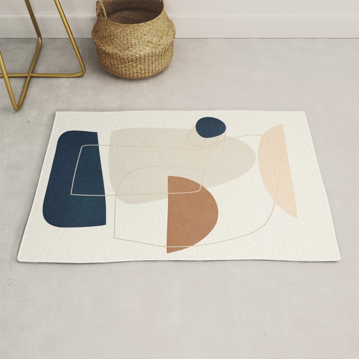 Spiraling Geometry 4 Rug Gallery Image 1