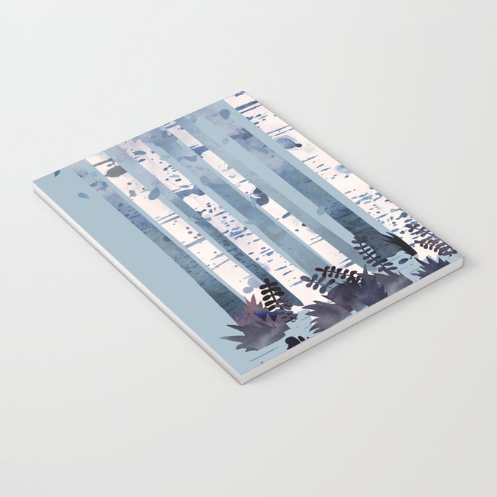 The Birches (in Blue) Notebook Gallery Image 3