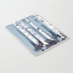 The Birches (in Blue) Notebook Gallery Image 3