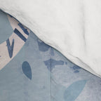 The Birches (in Blue) Comforter Gallery Image 4