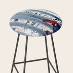 The Birches (in Blue) Stool Gallery Image 2
