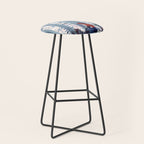 The Birches (in Blue) Stool Gallery Image 1