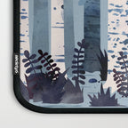 The Birches (in Blue) Laptop Sleeve Gallery Image 3