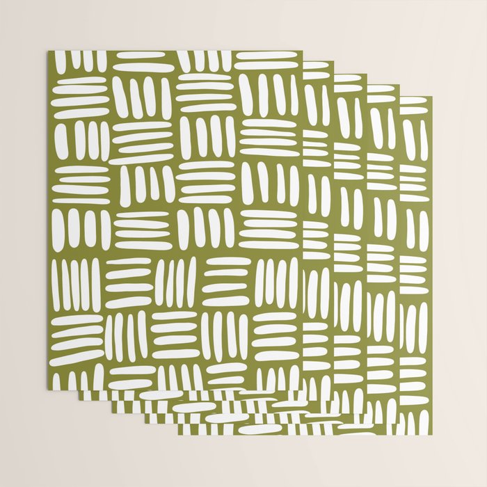 Boho (matcha green) Wrapping Paper Gallery Image 3