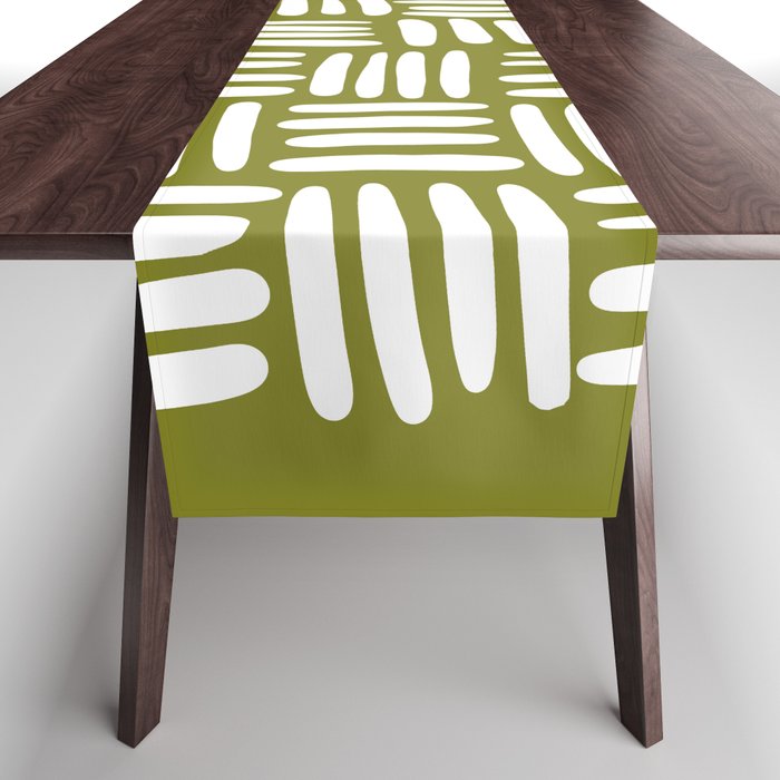 Boho (matcha green) Table Runner Gallery Image 1