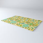 retro wall paper daydreams // art by surfy birdy Rug Gallery Image 3
