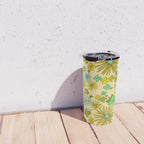 retro wall paper daydreams // art by surfy birdy Travel Mug Gallery Image 4