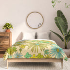 retro wall paper daydreams // art by surfy birdy Comforter Gallery Image 3