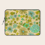 retro wall paper daydreams // art by surfy birdy Laptop Sleeve Gallery Image 1