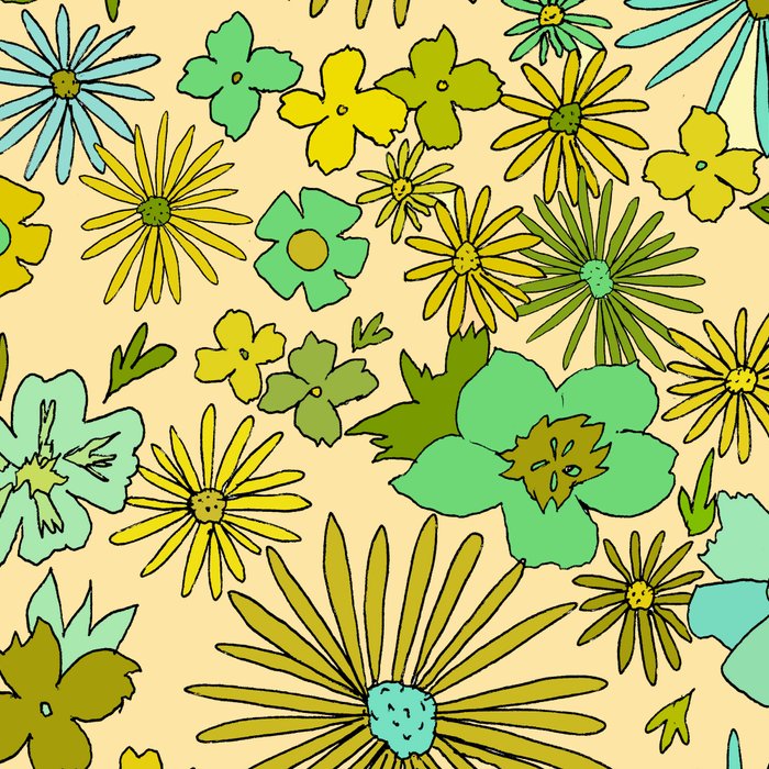 retro wall paper daydreams // art by surfy birdy Coffee Mug Gallery Image 2